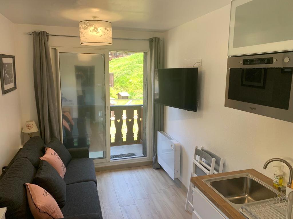 Tignes - Charmant Studio Pour 2-3 Personnes Proche Des Pistes Ngoại thất bức ảnh